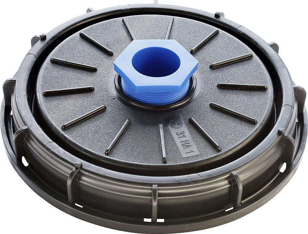 Jessberger Schraubkappe, für IBC-Öffnung 225 mm, Pumpwerk-Ø 41 mm, Handpumpe