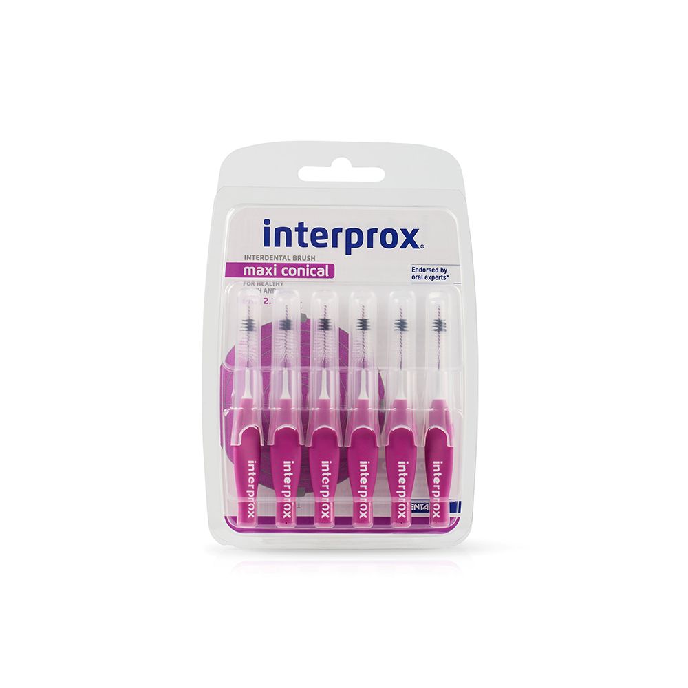 Interprox maxi conical lila Interdentalbürste 6 St Zahnbürste