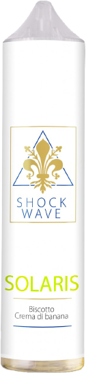 Shock Wave Solaris Liquido Shot 20ml Biscotto Crema Banana
