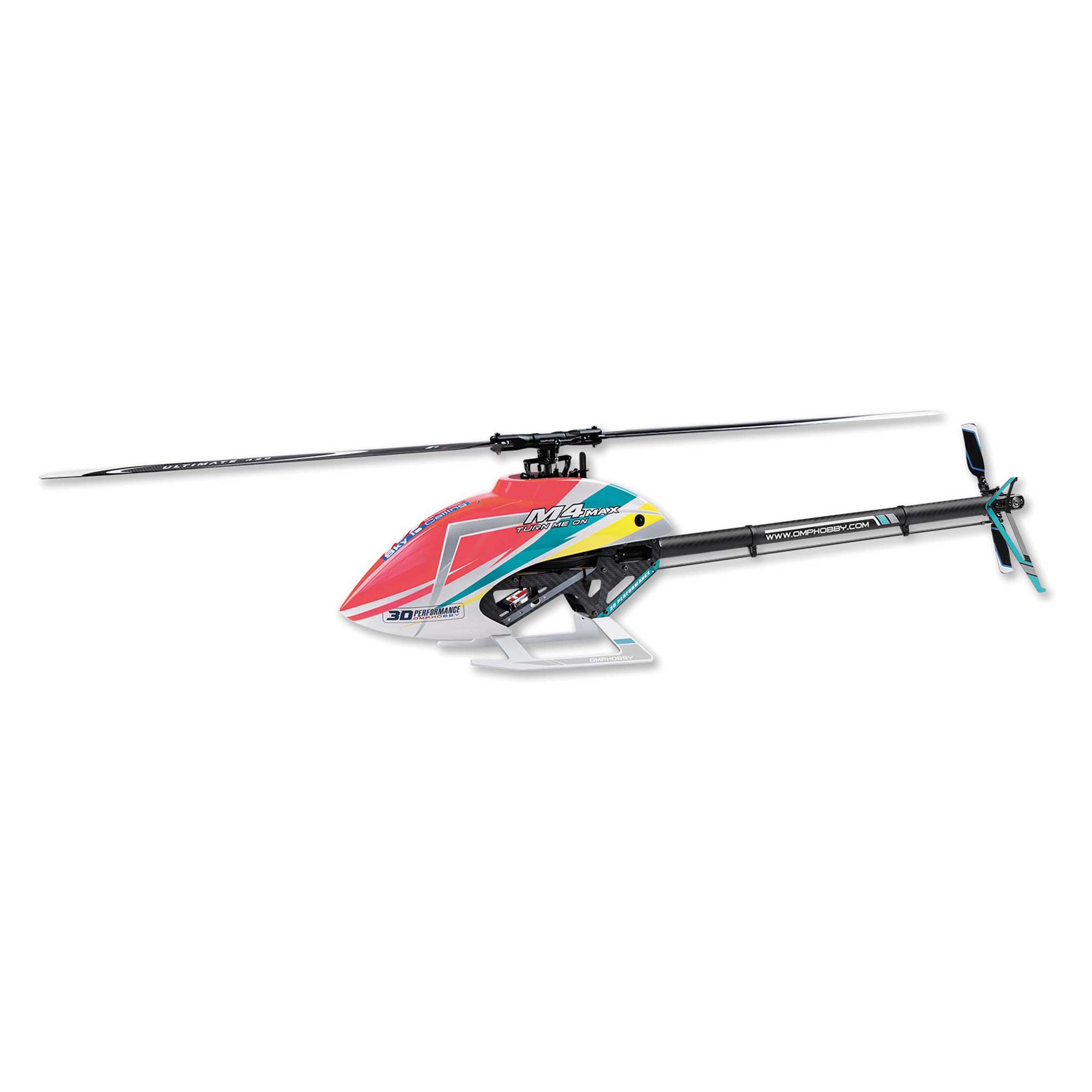 OMP Hobby Helikopter M4 Max Combo Rot, Bausatz (OSHM418P)