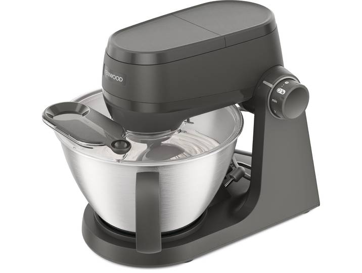 KENWOOD Küchenmaschine Multi Tasker KHC30.070GY , grau, B:26,2cm H:29,4cm T:33,6cm, Küchenmaschinen, Inkl. 4,3L Schüssel, 3 Aufsätze, Spritzschutz, Zitruspresse, Küchenmaschine