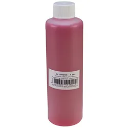 EUROLITE UV-aktive Stempelfarbe, transparent rot, 250ml
