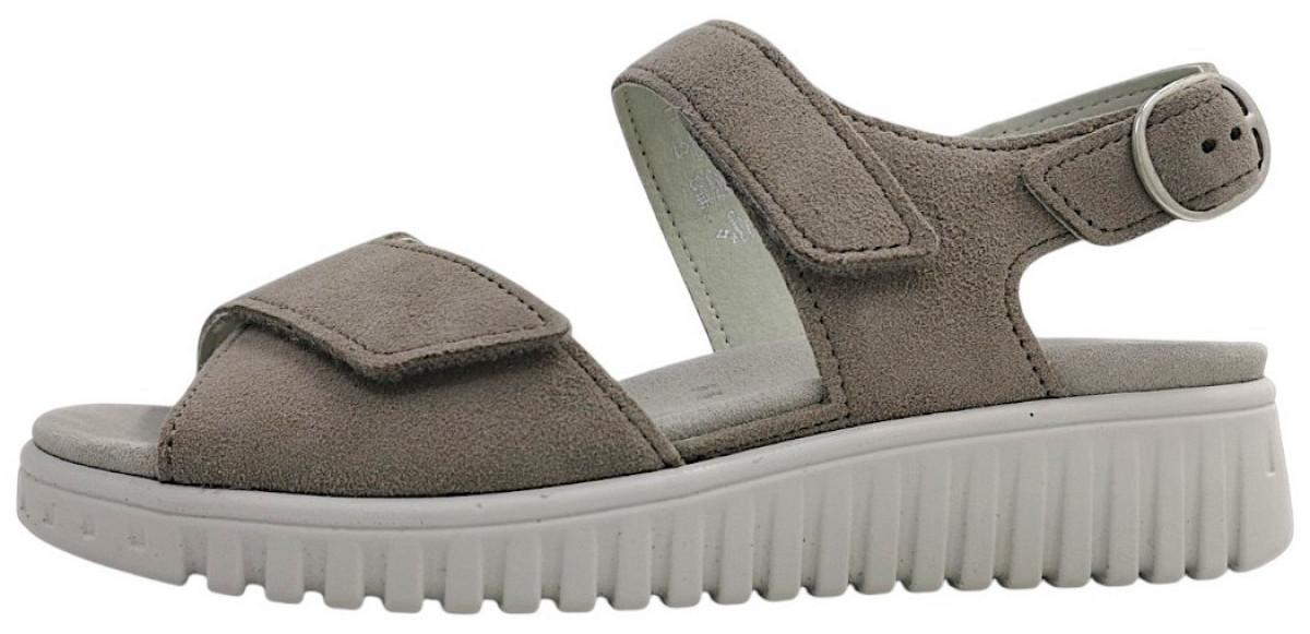 Semler Clara Damenschuhe Sandalen Bequem Grau Freizeit