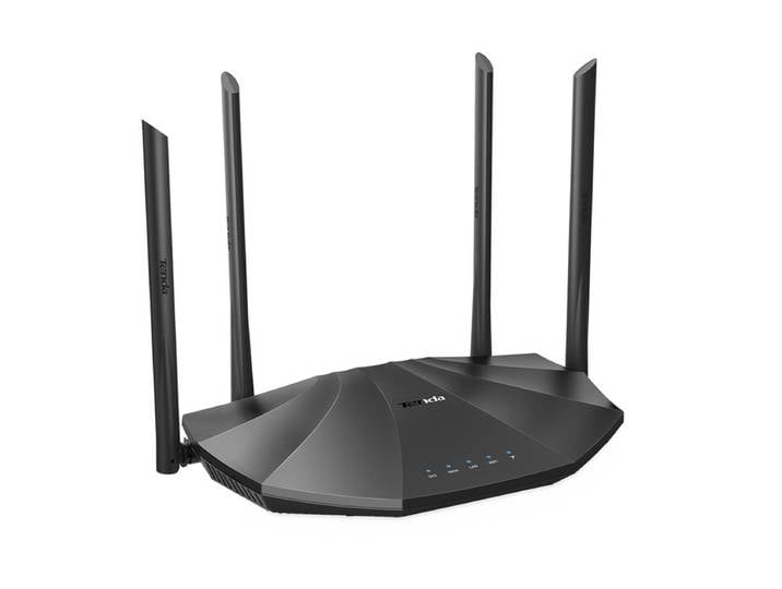Tenda Ac19 Routeur Sans Fil Gigabit Ethernet Bi-bande (2\,4 Ghz / 5 Ghz) 4g Noir