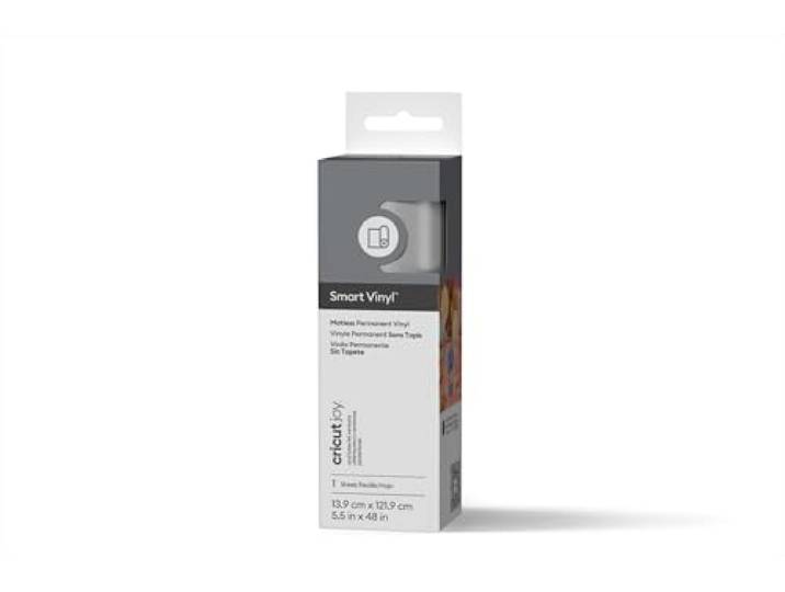 Vinyle Permanent Intelligent Cricut Joy 14x122 cm 1 feuille (Argent)