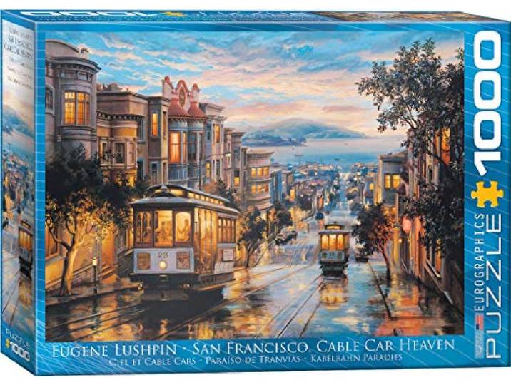 San Francisco Cable Car Heaven 1000pc Puzzle
