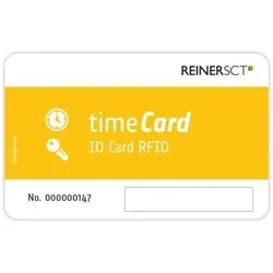 ReinerSCT, Zeiterfassungssystem, timeCard Premium Chipkarte 25 DES