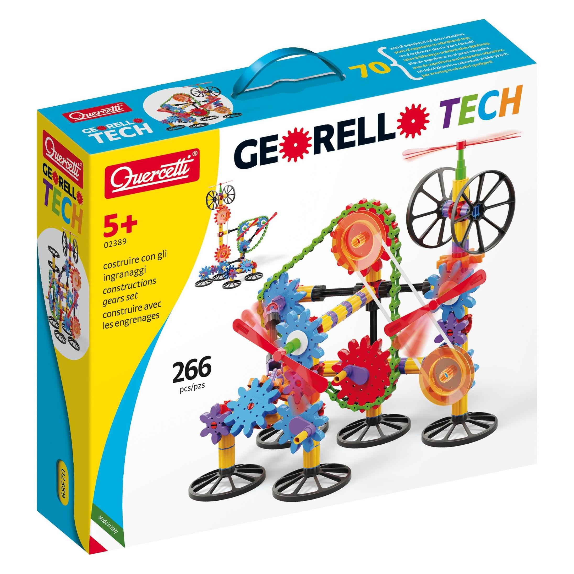 Quercetti Georello Tech Bausatz (266 Teile) (QU-2389)
