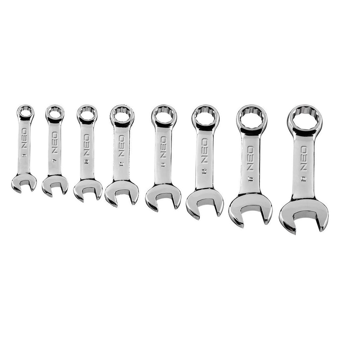Neo Satz Ringmaulschlüssel 8-19mm 8-tlg. (09-791) (T N09-791)