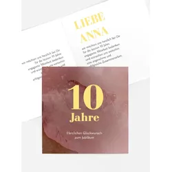 Jubiläumskarten selbst gestalten mit Spruch und Fotos im Onlinedesigner bei Meine-Kartenmanufaktur.de