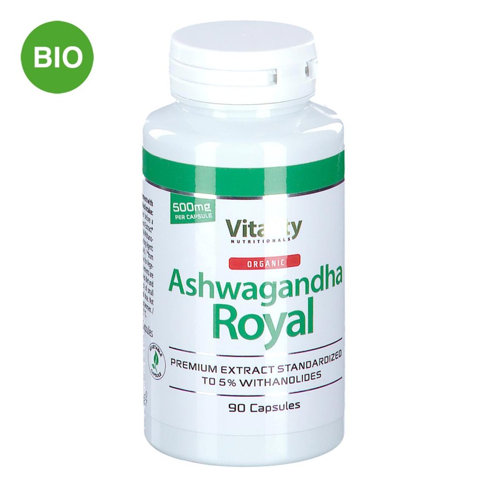 Vision Healthcare B.V. Ashwagandha Royal 500 Mg Bio+vegan Kapseln 20102228