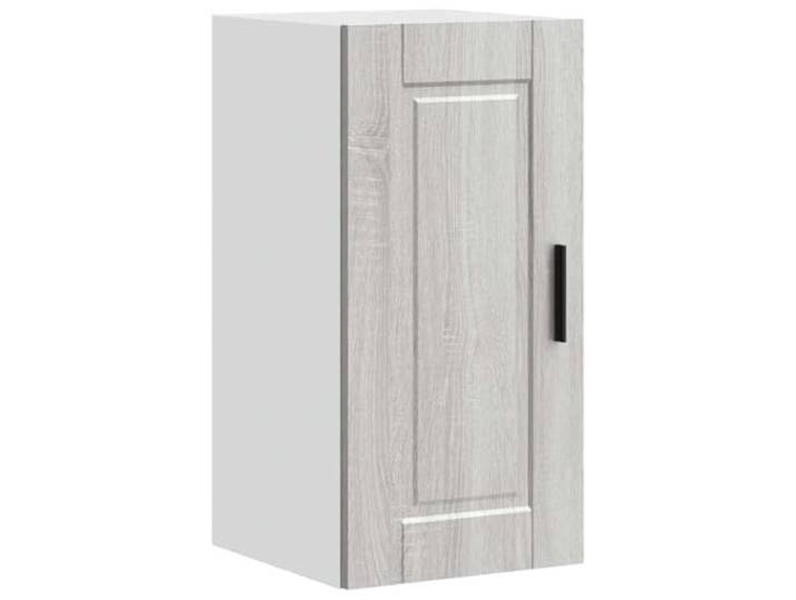 Porto Sonoma Wandschrank, Holz, Grau Aufbewahrung von Schüsseln, Tellern, Töpfen, versteckten Türen, glatten Oberflächen, Schlafzimmern, Wohnzimmern und Fluren