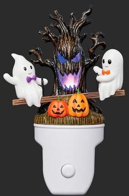 Roman Inc Ghosts Seesaw Halloween Nightlight Multi Warm , Multi Warm