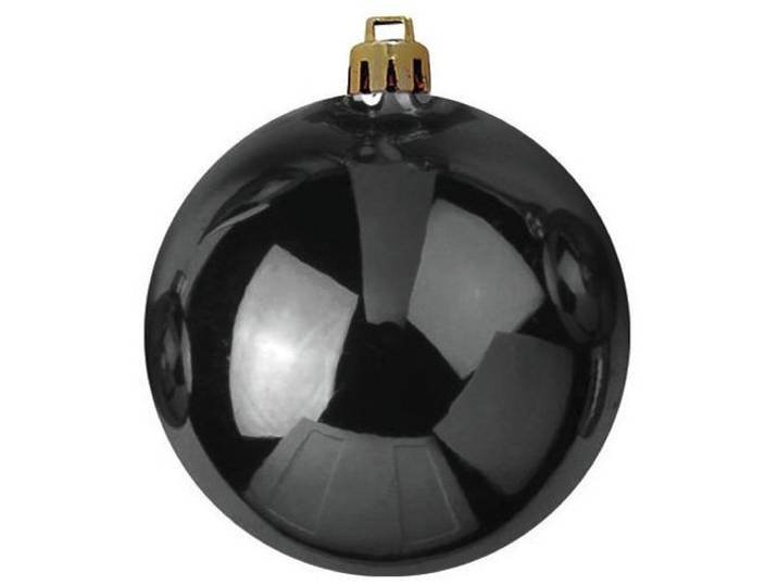 Europalms Decoball Zwart, 20 cm