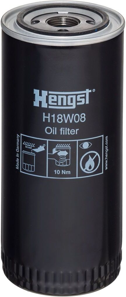HENGST FILTER H18W08 Öljynsuodatin
