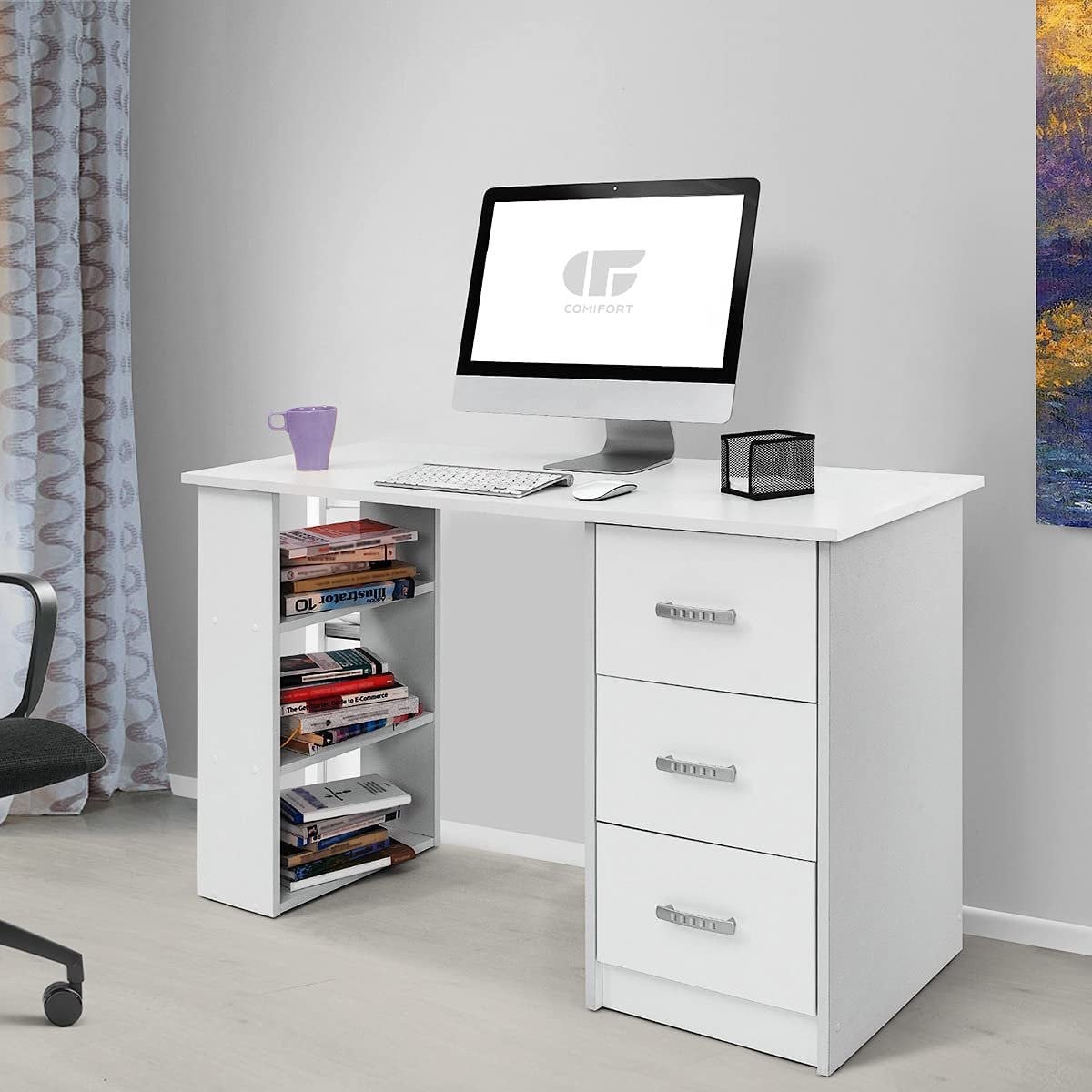 Multifunctionele tafel voor keuken, kantoor of kinderkamer