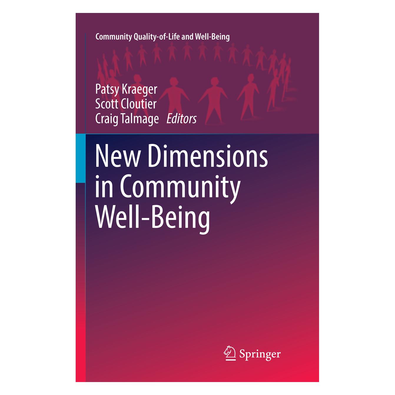 Springer New Dimensions in Community Well-Being (Englisch, Softcover, Craig Talmage, Patsy Kraeger, Scott Cloutier) (56006673)