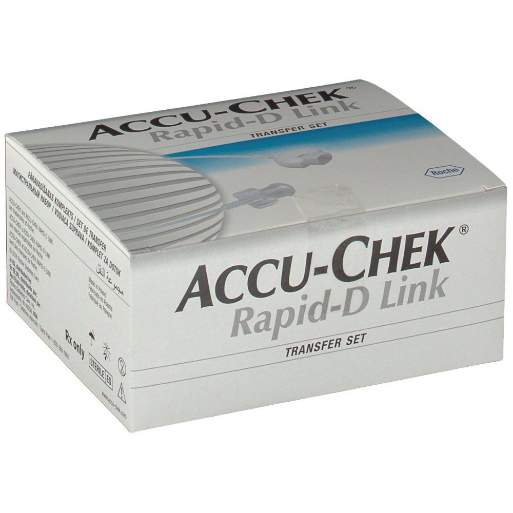 Accu-Chek Rapid-D Link Transfer Set 50 10 St Katheter