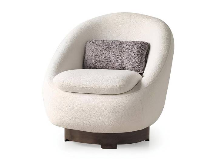 JVmoebel Sessel Moderner weißer Polstersessel mit luxuriösem Design und Komfort (Sessel), Made in Europa
