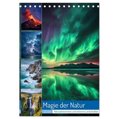 Magie der Natur (Tischkalender 2026 DIN A5 hoch), CALVENDO Monatskalender