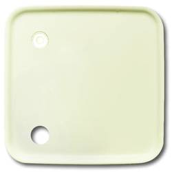 Busch-Jaeger Abdeckung Abdeckung Creme-Weiß, Perlweiß 2CKA001724A2697 1 St.