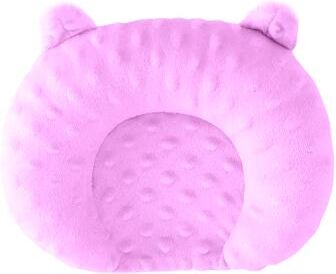 Happy Pet Pantry Cozy U Shaped Plush Dog Bed For Small & Toy Breeds Warm Sleep Comfort purple