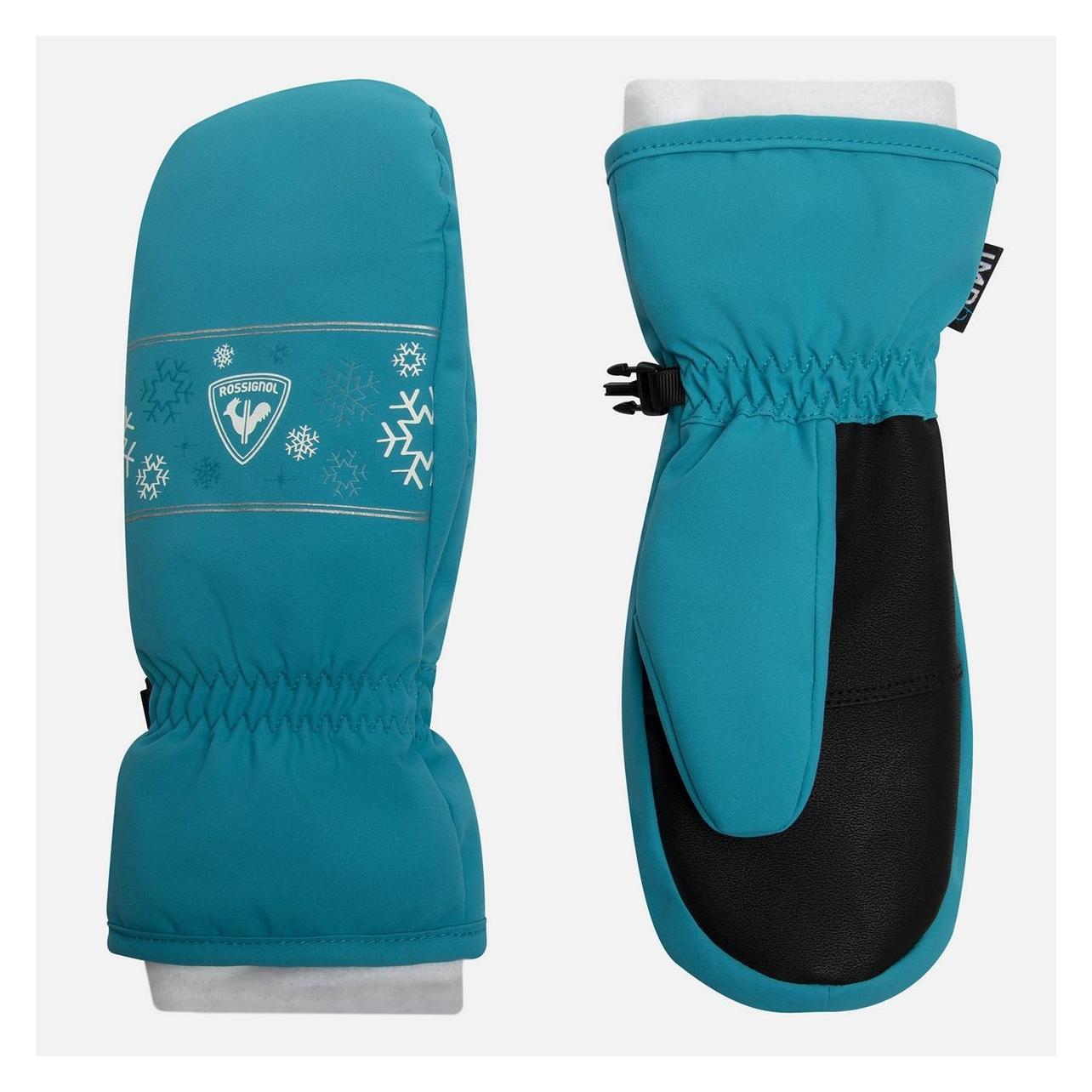 Rossignol Jr Jane Impr M Blaue Kinder-Skihandschuhe (6) (71805586)