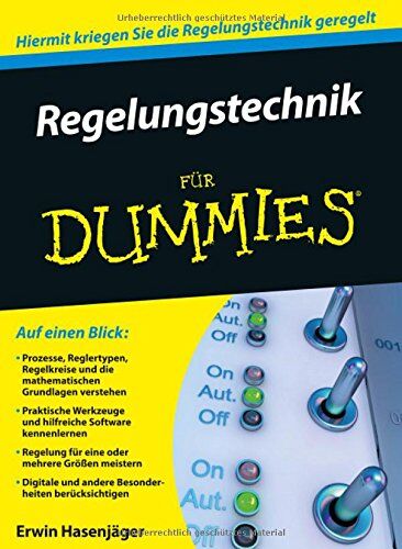 Erwin Hasenjäger - Regelungstechnik für Dummies - Preis vom 09.10.2026 07:28:09 h