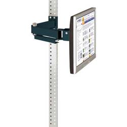 Manuflex ZB3639.7016 Monitorträger für UNIVERSAL und PROFI mit 500 mm-Doppelgelenk, VESA-Adapter 100 mm, in Anthrazit RAL 7016
