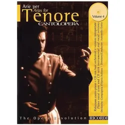 Cantolopera: Arie Per Tenore Vol. 4, Sachbücher