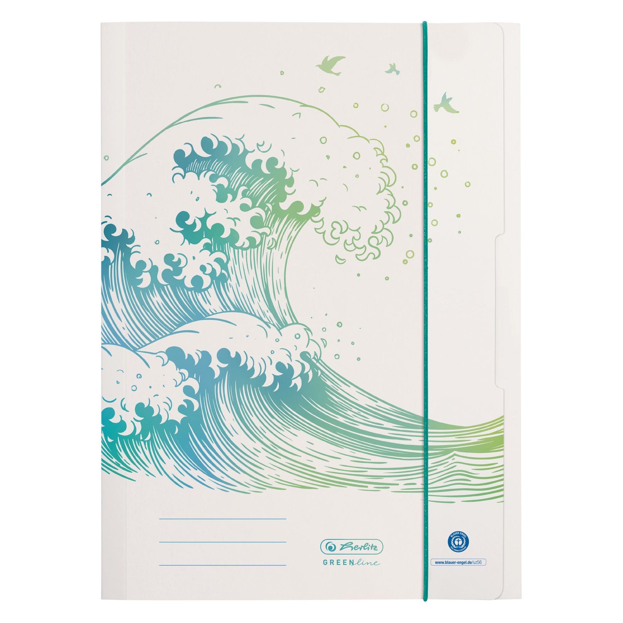 Herlitz Sammelmappe A4 GREENline Welle (A4) (50033928)