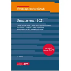 Veranlagungshandb. Umsatzsteuer 2021, 6, Fachbücher