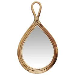 IB Laursen Handspiegel aus Bambus, 20 x 1,4 x 36,5 cm, natur