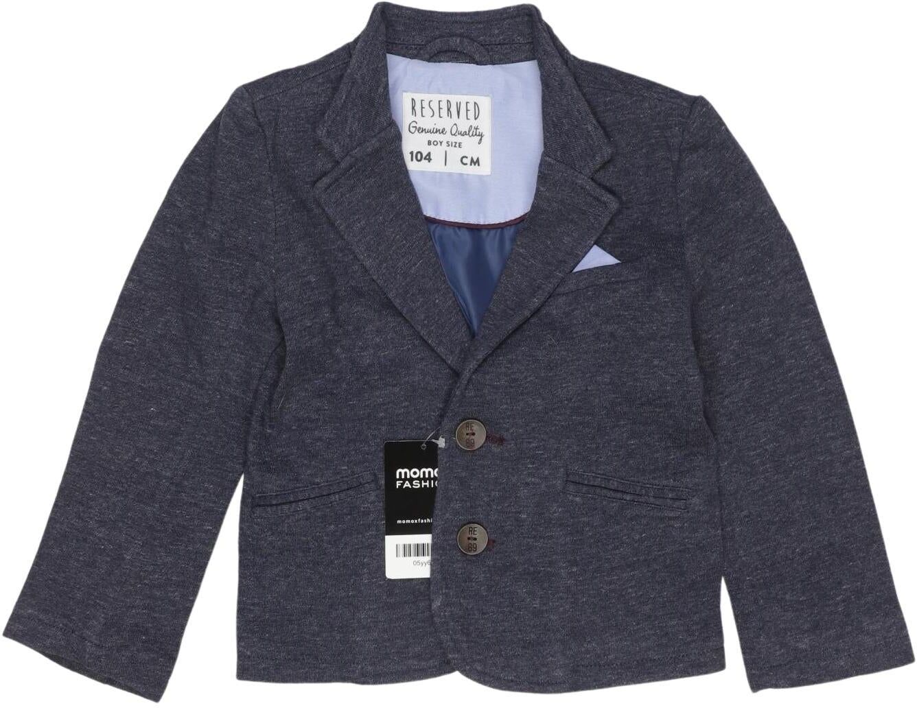 Reserved Jungen Jacke oder Mantel, Marineblau, Gr. EU 104, Synthetik / Baumwolle - Second Hand