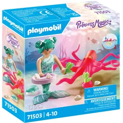PLAYMOBIL 71503 - Princess Magic - Meerjungfrau mit Farbwechselkrake