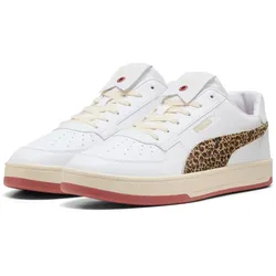 PUMA Caven 2.0 Animal Flair Sneaker Damen 01 - PUMA white/toasted almond/exotic red 44