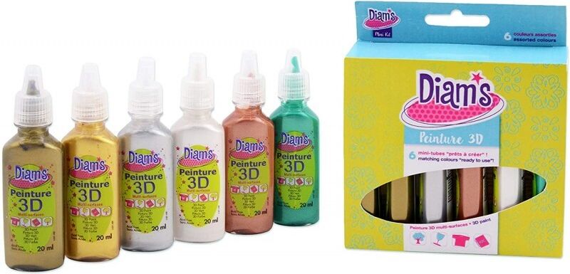 Diam's DIAMS 3D mini 6x 20 ml Total Métal