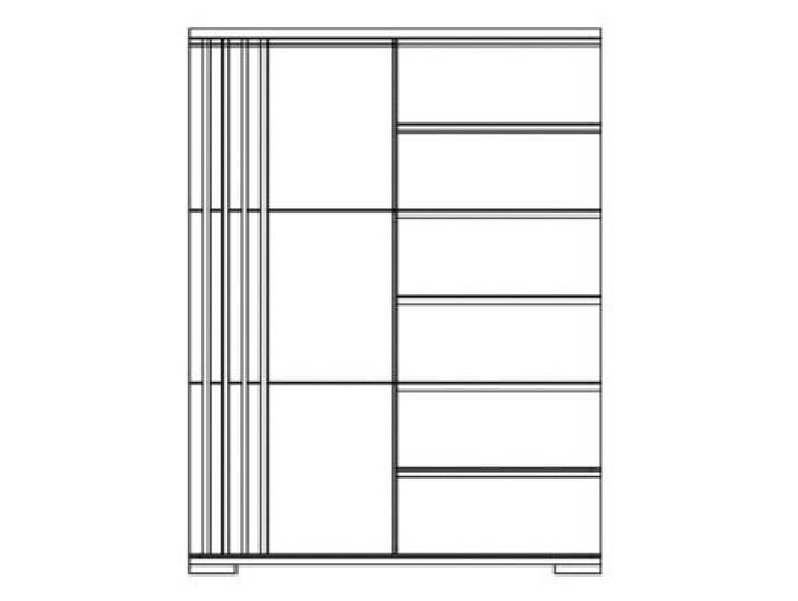 Highboard Queens in Wildeiche in 2 Farben lieferbar – Montierte Lieferung – 3%-Vorkasse-Rabatt