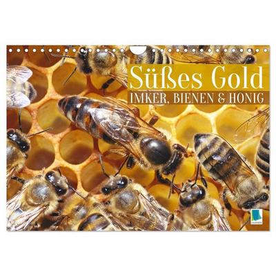 Süßes Gold: Imker, Bienen & Honig (Wandkalender 2027 DIN A4 quer), CALVENDO Monatskalender