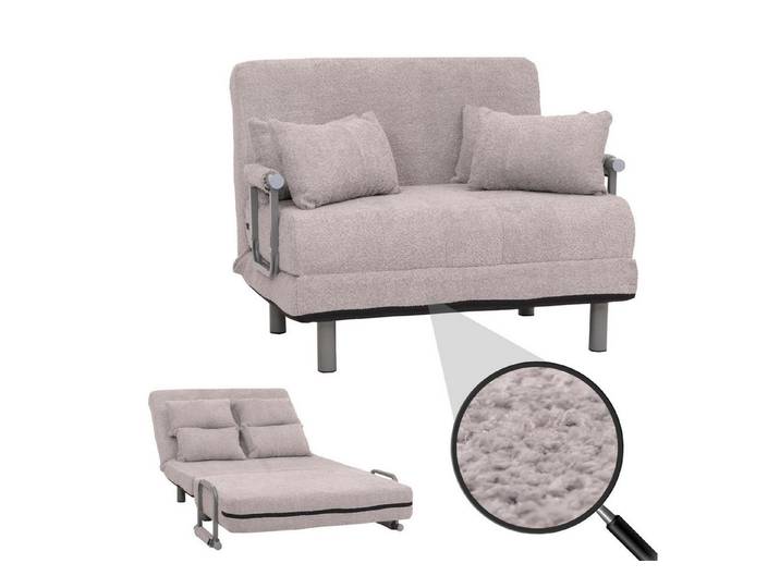 MCW Sessel MCW-K29-B, 2 Sitzplätze, mit Reißverschluss, Hohe Stoffqualität (500g/m)