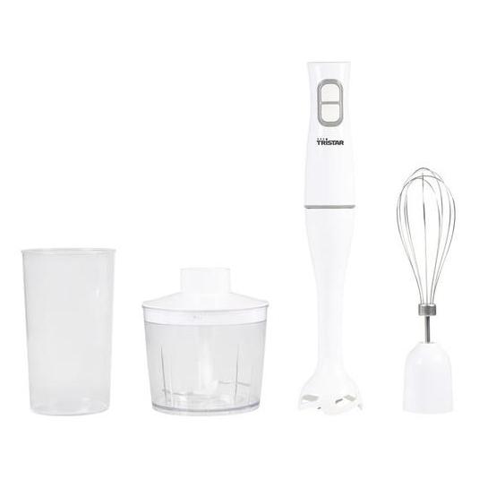Tristar MX-4851 Stabmixer 350 W mit Zerkleinereraufsatz, Schneebesenaufsatz, mit (MX-4851)