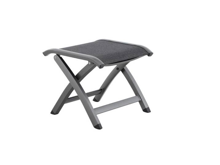 Royal Garden Kensington Plus Hocker Aluminium/Textilene Iron
