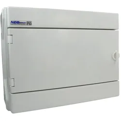 Feuchtraumverteiler Verteilerkasten 1000V 12Module Aufputz Sicherungskasten RH-12/B AP VDE E-P 36.11
