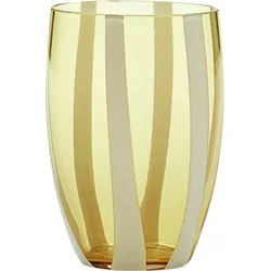Gessato Wasserglas 320 ml bernsteinfarben
