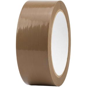 Böttcher-AG Packband Premium PP, braun, 38mm x 66m, mit starker Klebkraft