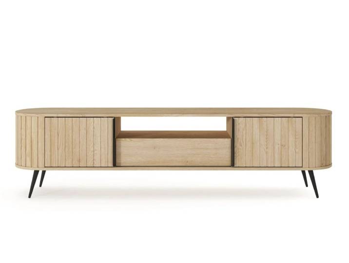 Meuble tv en chêne cremona 196cm