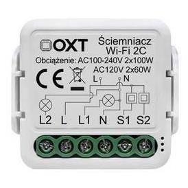 OXT Mini-Dimmer Modul 2 Stromkreise WiFi TUYA (Dimmaktor) (SWT25)