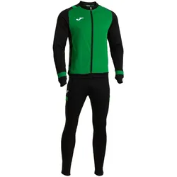JOMA Lider Trainingsanzug Kinder 451 - grün/schwarz 152