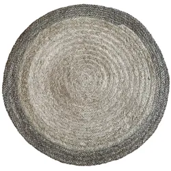 Chic Antique Seegras Teppich geflochten, Ø104 cm, natur