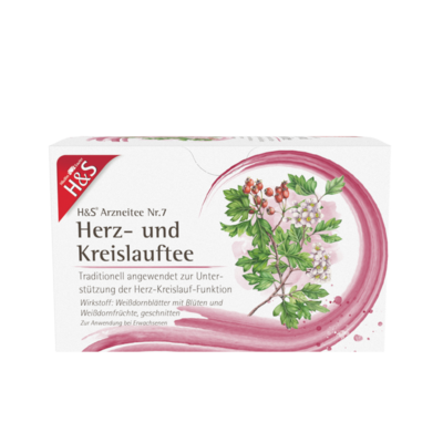 H&S Tee - Gesellschaft mbH & Co. H&S Herz Kreislauf Tee Filterbeutel 20X2.0 g 02070559